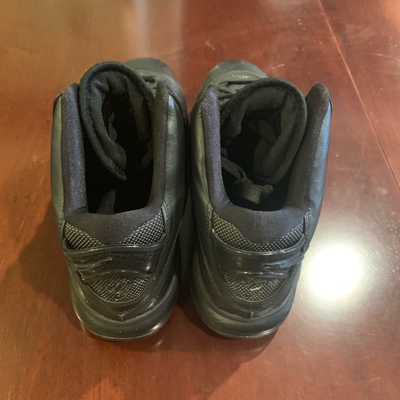Lebron 8 Version 1 Black Blackout sz 12 worn once - Picture 4 of 5